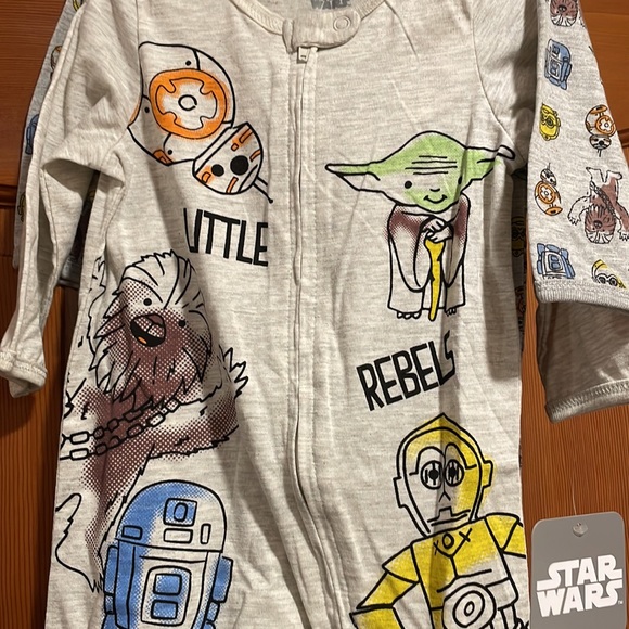 Star Wars Baby Onsie Set - NWT - Picture 5 of 6
